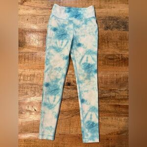 Ocean Coast Tie Dye Leggings Size Small